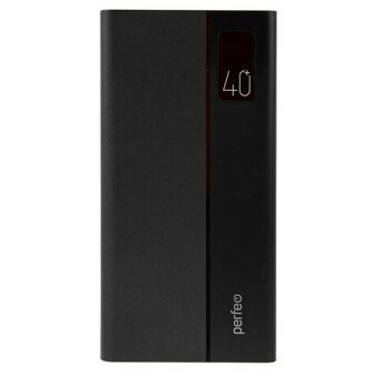  Powerbank Perfeo Mountains PF_D0144 40000mAh Black 