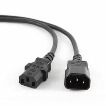  Кабель питания Cablexpert PC-189-1-3M сист.блок-монитор C13-C14 3x1кв.мм 3м черный 