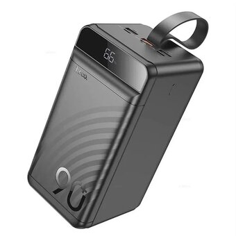  Аккумулятор внешний резервный HOCO J123D Element 22.5W+PD20W digital display 90000mAh 