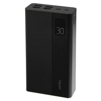  Powerbank Perfeo Mountains PF_D0161 30000mAh Black 
