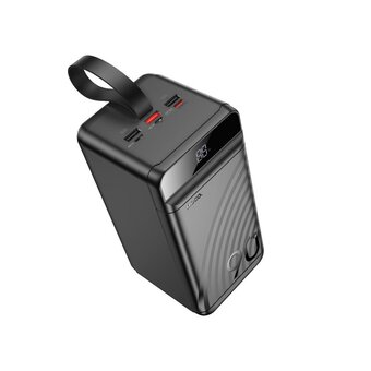  Аккумулятор внешний резервный HOCO J123D Element 22.5W+PD20W digital display 90000mAh 