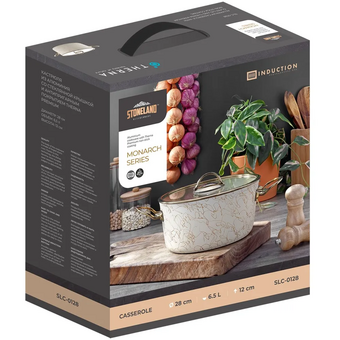  Кастрюля STONELAND SLC-0128BS 