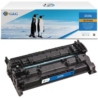  Картридж лазерный G&G GG-CF289X (есть ограничения по прошивке) черный (10000стр.) для HP LJ M507/MFP M528 