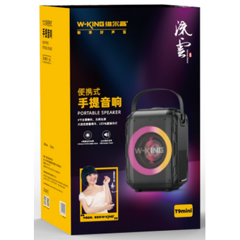  Портативная колонка W-King T9 MINI (черный) 