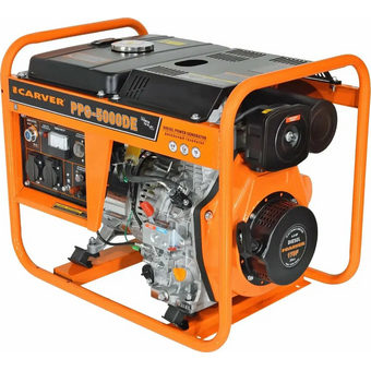  Генератор Carver PPG-5000DE (01.020.00051) 3.6кВт 