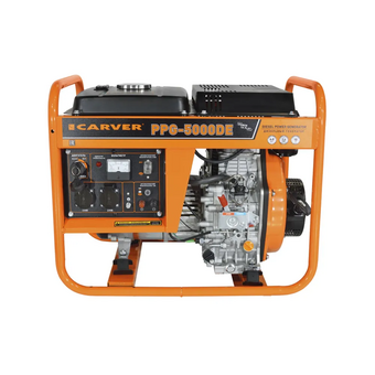  Генератор Carver PPG-5000DE (01.020.00051) 3.6кВт 