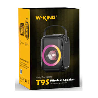  Портативная колонка W-King T9 S black 