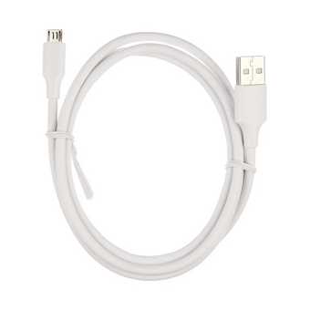  Кабель UGREEN US289 60141 USB 2.0 A to Micro USB Cable Nickel Plating 1m White 