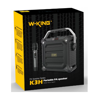  Портативная колонка W-King K3H black 