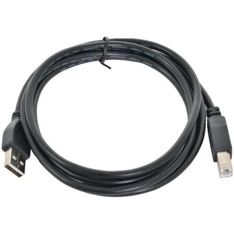 Кабель Cablexpert CCF2-USB2-AMBM-6 USB 2.0 Pro, AM/BM, 1.8м, экран, 2феррит.кольца, черный, пакет 