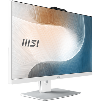  Моноблок MSI Modern AM242P 1M-1020XRU (9S6-AE0722-1020) 23.8" Full HD Core 7 150U (1.8) 16Gb SSD512Gb Graphics noOS GbitEth WiFi 120W клав. мышь белый 