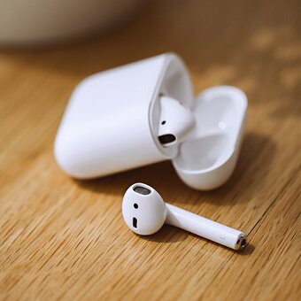  УЦ Наушники bluetooth HOCO EW25 TWS белый (плохая упаковка) 