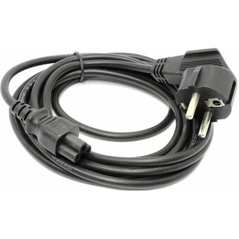  Кабель питания Vcom CE022-CU (CE022-CU0.5-3M) для ноутбуков 3G*0.5mm 220V VDE стандарт 3м 