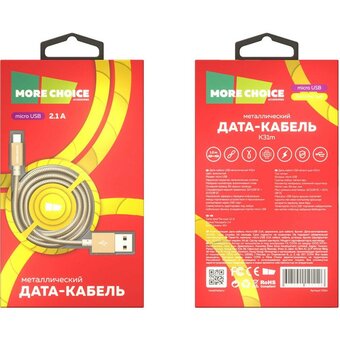  Дата-кабель More Choice K31MG USB 2.1A Micro 