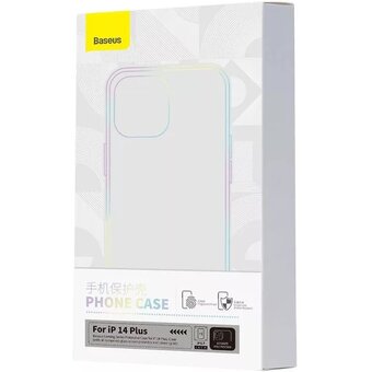  Чехол Baseus Corning (P60112202201-02) Protective Case for iP 14 Plus Clear 