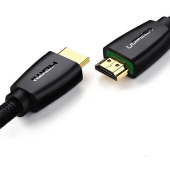  Кабель UGREEN HD118 40411 HDMI Male To Male Cable With Braid 3m Black 
