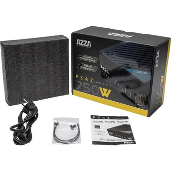  Блок питания Azza PSAZ-750W ATX 750W 80+ bronze (20+4pin) APFC 120mm fan 5xSATA RTL 