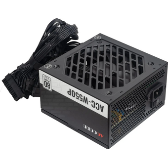  Блок питания Accord ACC-W550P ATX 550W 80 Plus White (20+4pin) 120mm fan 6xSATA 