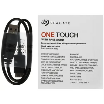  Внешний HDD Seagate One Touch Black STKY2000400 2.5" 2TB USB 3.2 Gen1 Type-A 
