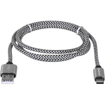  Кабель Defender 87815 USB2.0 USB09-03T Pro, AM-Type-C, 1m, 2.1A Белый 