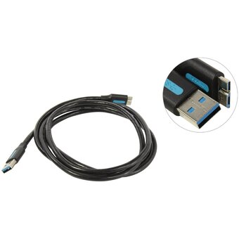  Кабель Vention COPBG USB 3.0 AM/micro B 1.5м 