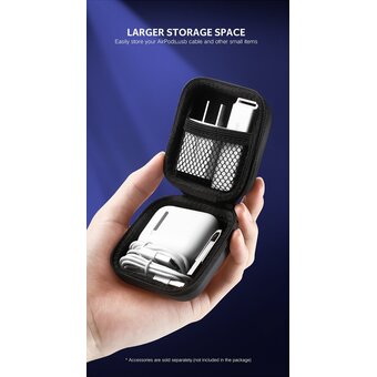  Органайзер UGREEN LP128 40816 Earphone Cable Charger Multi-functional Case Black 