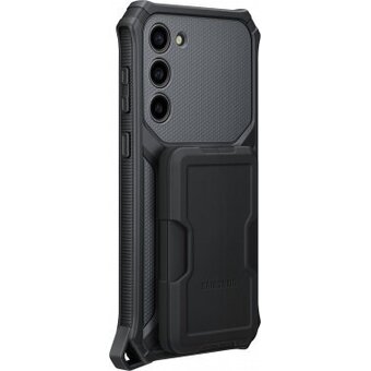  Чехол (клип-кейс) Samsung EF-RS916CBEGRU для Samsung Galaxy S23+ Rugged Gadget Case титан 