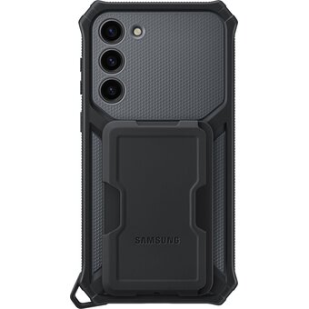  Чехол (клип-кейс) Samsung EF-RS916CBEGRU для Samsung Galaxy S23+ Rugged Gadget Case титан 