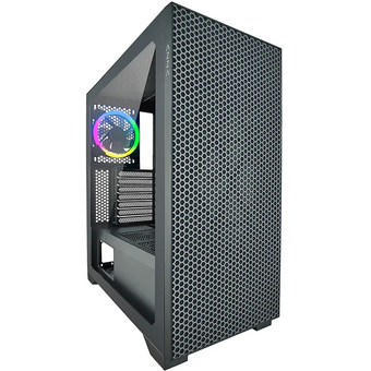  Корпус Azza Hive черный (CSAZ-450 Hive) без БП ATX 8x120mm 5x140mm 2xUSB2.0 1xUSB3.0 audio bott PSU 