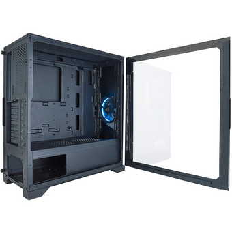  Корпус Azza Eclipse черный (CSAZ-440 Eclipse) без БП ATX 9x120mm 5x140mm 2xUSB2.0 1xUSB3.0 audio bott PSU 