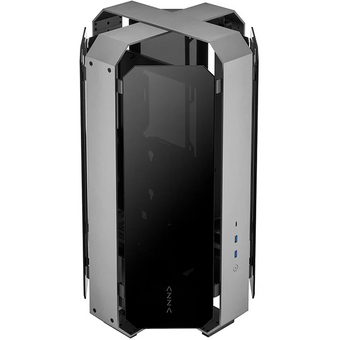  Корпус Azza Opus черный (CSAZ-809 Opus) без БП ATX 3x120mm 2xUSB3.0 audio bott PSU 