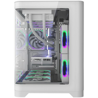  Корпус 1STPLAYER UVIEW UV6 White (UV6-WH) / mATX 