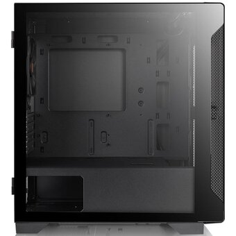  Корпус THERMALTAKE S100 TG CA-1Q9-00S1WN-00 Black/Win/SPCC/Tempered Glass*1/120mm Standard Fan*1 