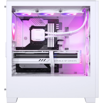  Корпус PHANTEKS 523 XT Pro Ultra, Matte White (PH-XT523P1_DWT01R_RU), 4x140mm ARGB Fan, Front dust filter, Tempered Glass, Mid-Tower 