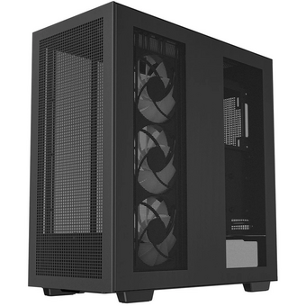  Корпус Deepcool Morpheus (R-MORPHEUS-BKAPA1-G-1) без БП, боковое окно (закаленное стекло), 3xARGB LED 140мм, черный, E-ATX 