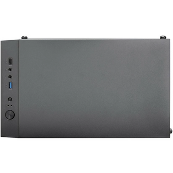  Корпус 1STPLAYER FIREBASE X1 Black (X1-BK-3F1) / mATX / 3x120mm LED fans 