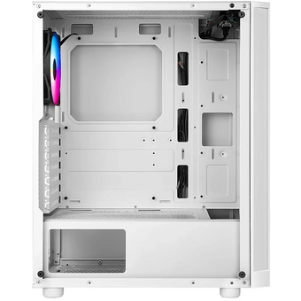  Корпус Azza Spectra белый (CSAZ-280W Spectra) без БП ATX 7x120mm 2x140mm 2xUSB2.0 1xUSB3.0 audio bott PSU 