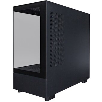  Корпус 1STPLAYER MIKU Mi5 Black (Mi5-BK) / mATX 