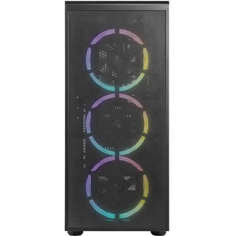  Корпус Azza Prime 360E черный (CSAZ- 360E Prime 360E) без БП ATX 5x120mm 2x140mm 2xUSB3.0 audio bott PSU 