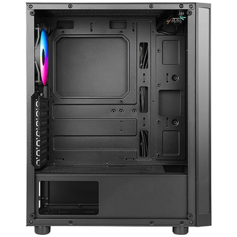  Корпус Azza Spectra черный (CSAZ-280B Spectra) без БП ATX 7x120mm 2x140mm 2xUSB2.0 1xUSB3.0 audio bott PSU 