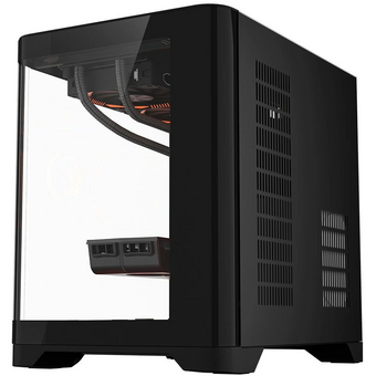  Корпус 1STPLAYER UVIEW UV5 Black (UV5-BK) / mATX 