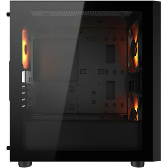  Корпус Cougar Uniface Mini RGB 2х140mm + 1x120mm ARGB Fan, ARGB Fan Hub, без БП, черный, mATX 
