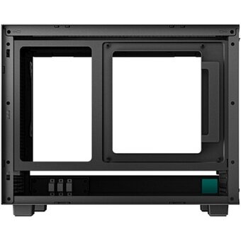  Корпус Deepcool CH160 без БП, боковое окно (закаленное стекло), черный, Mini-ITX 