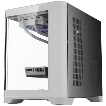  Корпус 1STPLAYER UVIEW UV5 White (UV5-WH) / mATX 