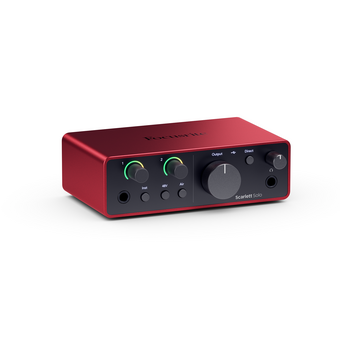  Аудиоинтерфейс Focusrite Scarlett Solo 4th Gen 