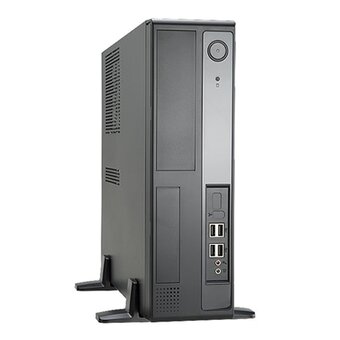  Корпус INWIN BL641 (6102794) mATX, Slim-Desktop, черный, 300Вт 