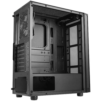  Корпус Azza Spectra черный (CSAZ-280B Spectra) без БП ATX 7x120mm 2x140mm 2xUSB2.0 1xUSB3.0 audio bott PSU 