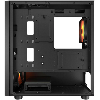  Корпус Cougar Uniface Mini RGB 2х140mm + 1x120mm ARGB Fan, ARGB Fan Hub, без БП, черный, mATX 