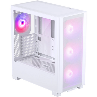  Корпус PHANTEKS 523 XT Pro Ultra, Matte White (PH-XT523P1_DWT01R_RU), 4x140mm ARGB Fan, Front dust filter, Tempered Glass, Mid-Tower 