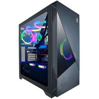  Корпус Azza Eclipse черный (CSAZ-440 Eclipse) без БП ATX 9x120mm 5x140mm 2xUSB2.0 1xUSB3.0 audio bott PSU 